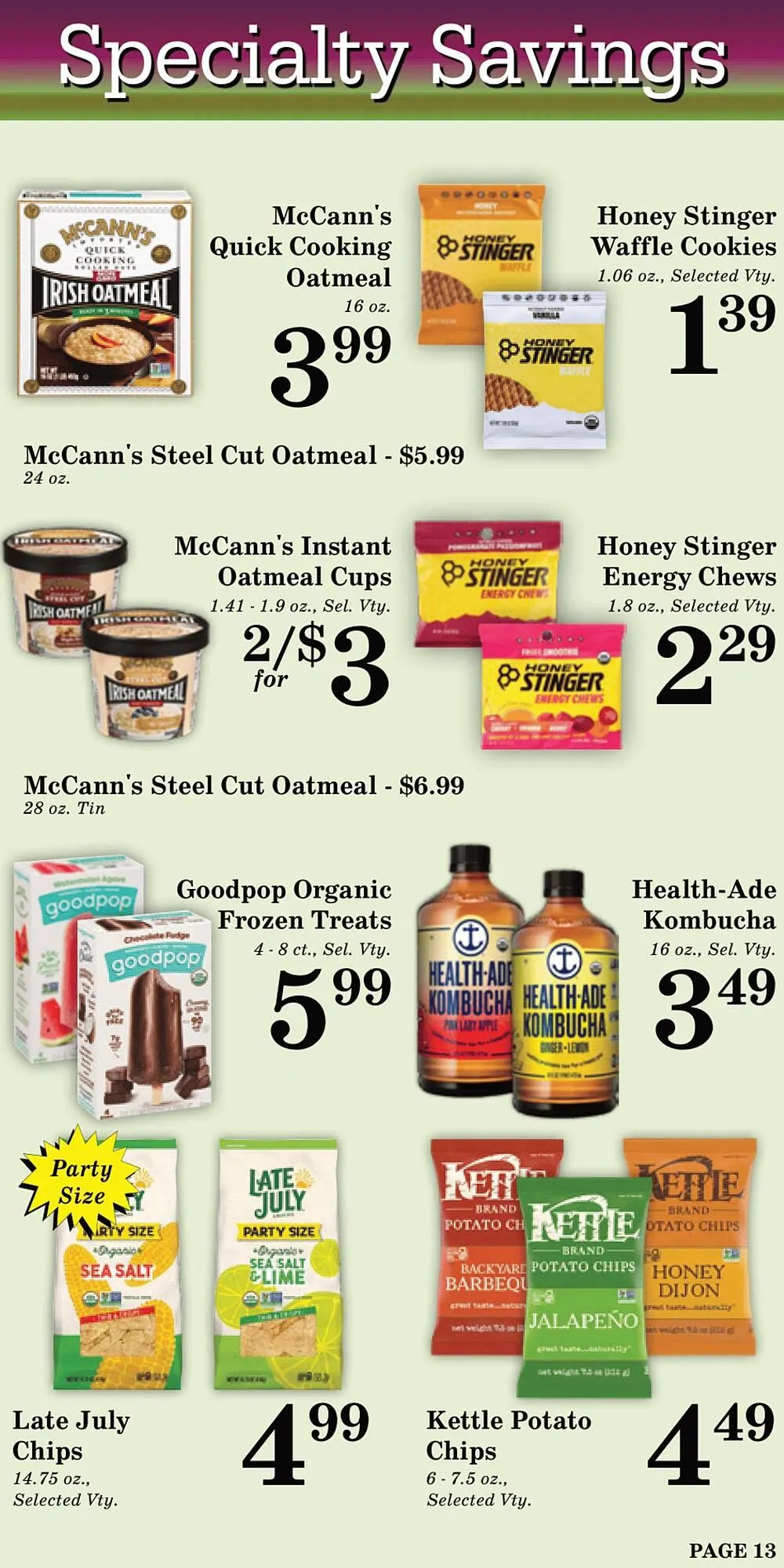 Weekly ad Harvest Foods weekly ad from March 4 to March 31 2026 - Page 14