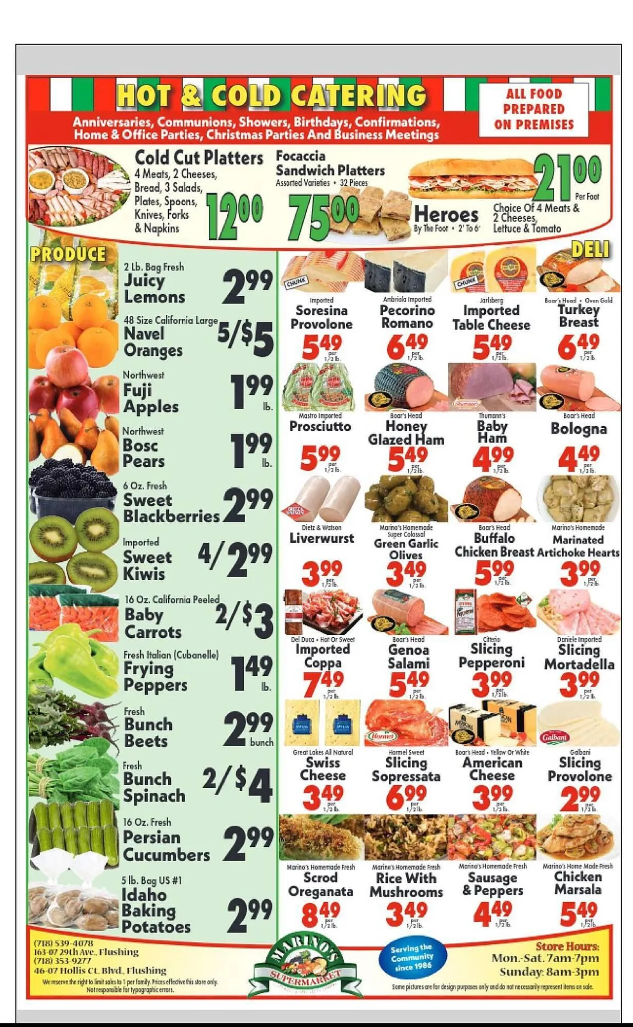 Weekly ad Marino's Supermarket weekly ad from November 28 to December 4 2025 - Page 2