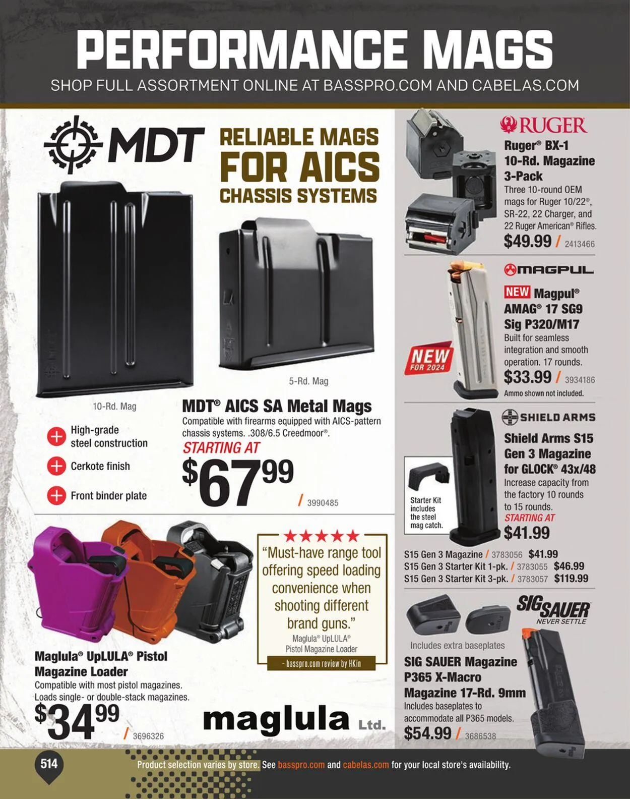 Weekly ad Bass Pro Current weekly ad from September 4 to September 18 2024 - Page 514