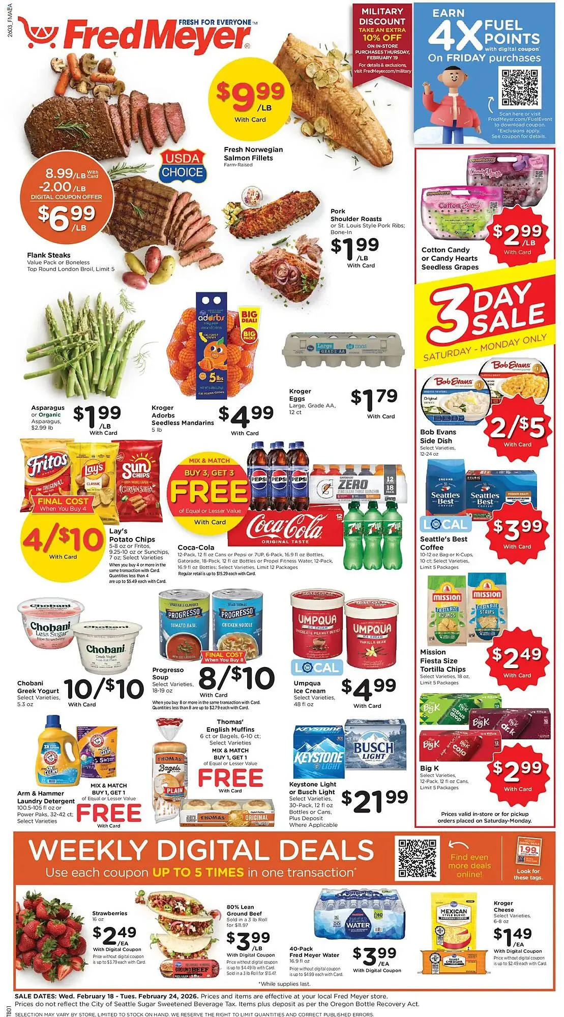 Fred Meyer weekly ad - 1