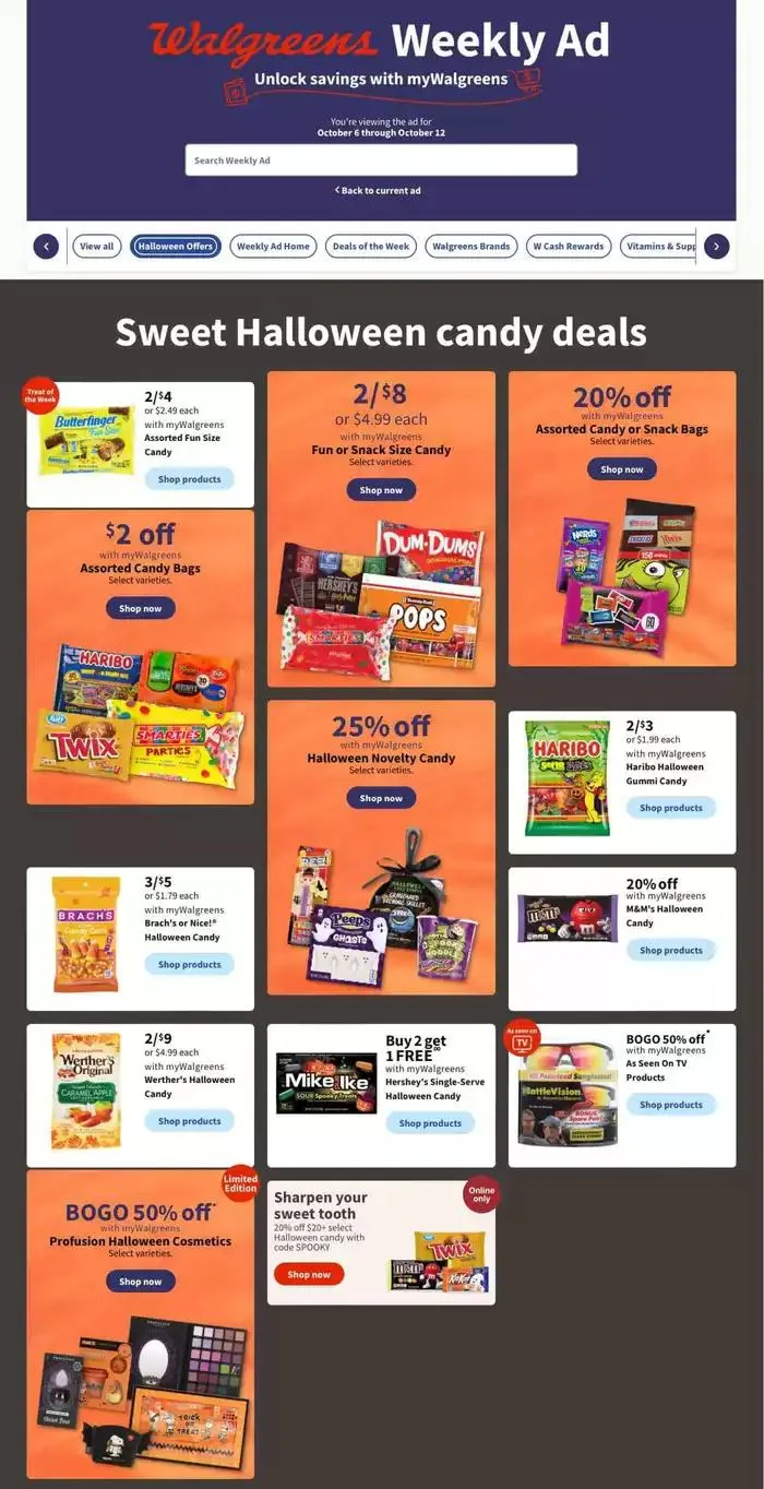 Weekly ad Exclusive deals and bargains from October 6 to October 12 2024 - Page 1