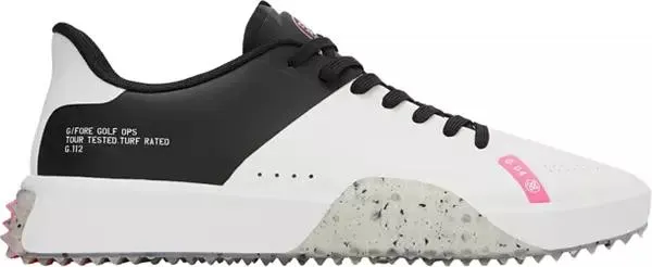 G/Fore Men's G.112 P.U. Leather Stippled Golf Shoes