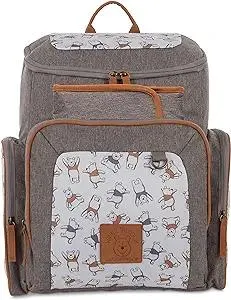 Disney Baby Diaper Bag, Winnie The Pooh Jartop, Backpack