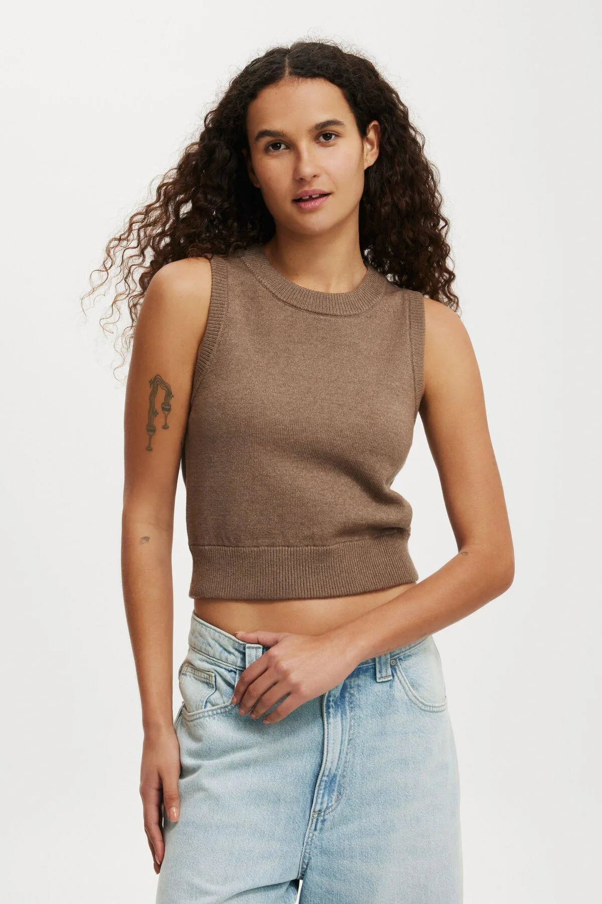 Everfine Crew Neck Vest