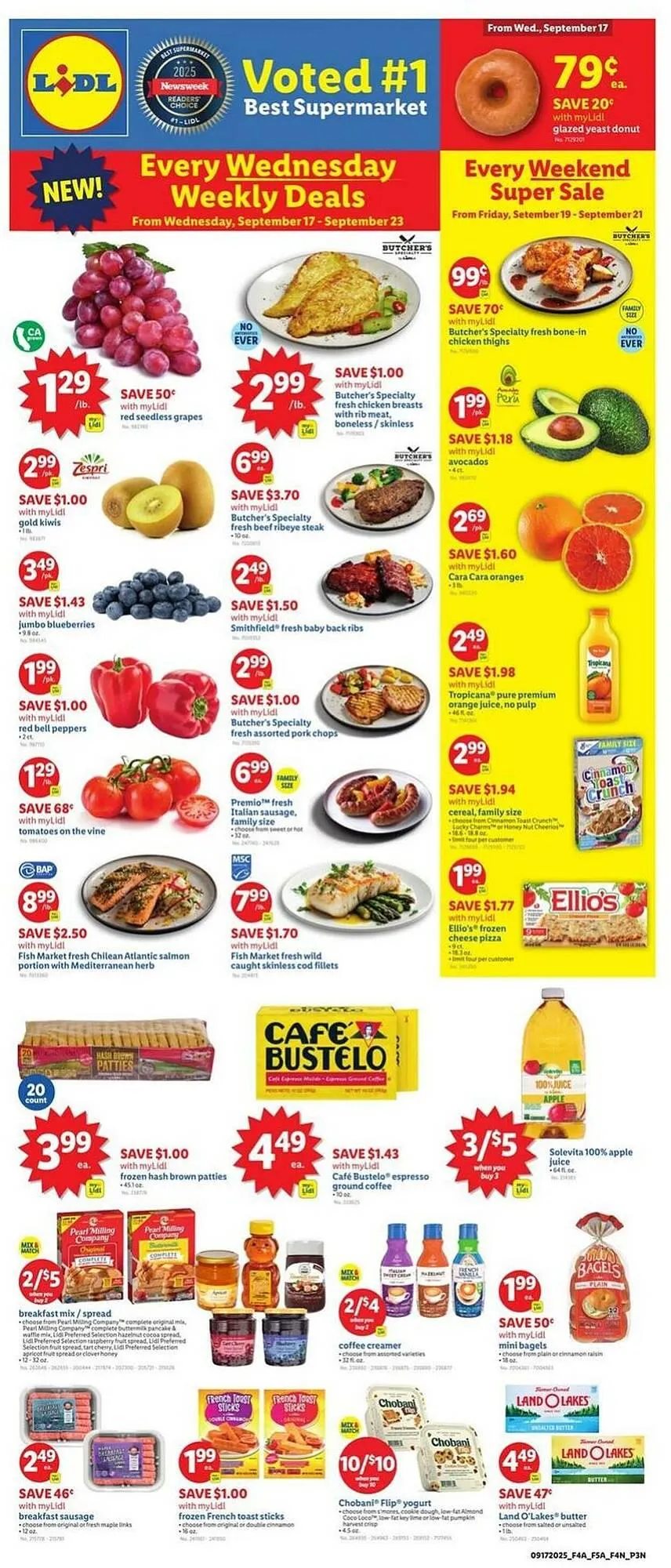 Weekly ad Lidl weekly ad from September 17 to September 23 2025 - Page 1