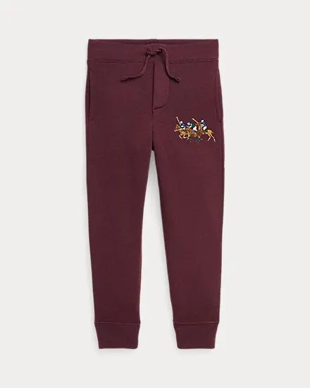 Triple-Pony Fleece Jogger Pant