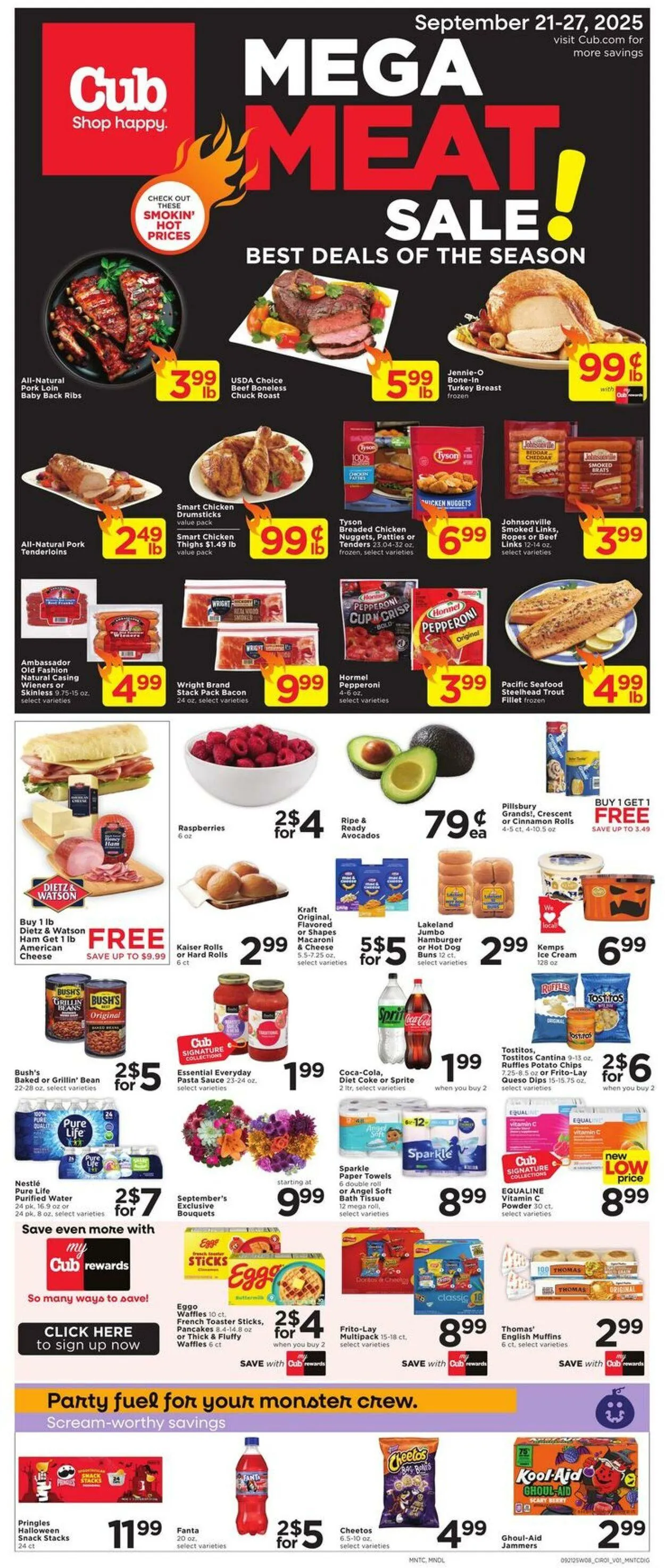 Weekly ad Cub Foods Current weekly ad from September 21 to September 27 2025 - Page 1