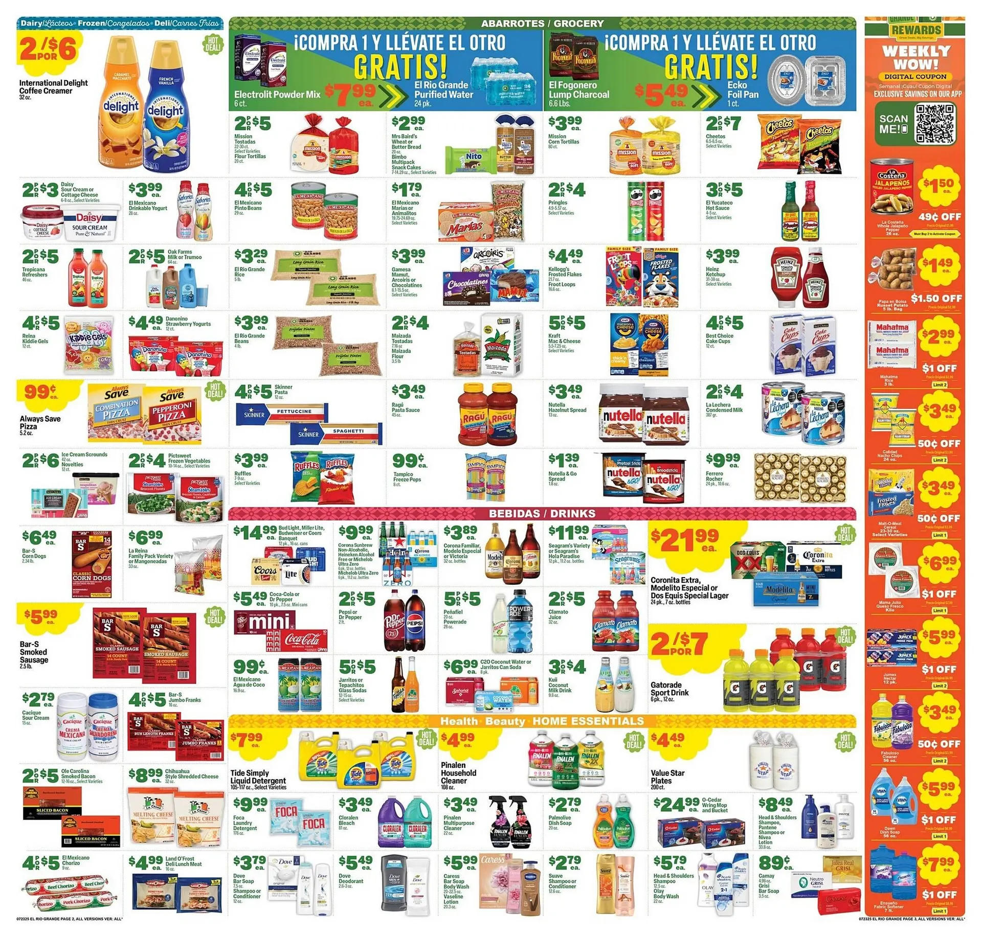 Weekly ad El Rio Grande Weekly Ad from July 23 to July 29 2025 - Page 2