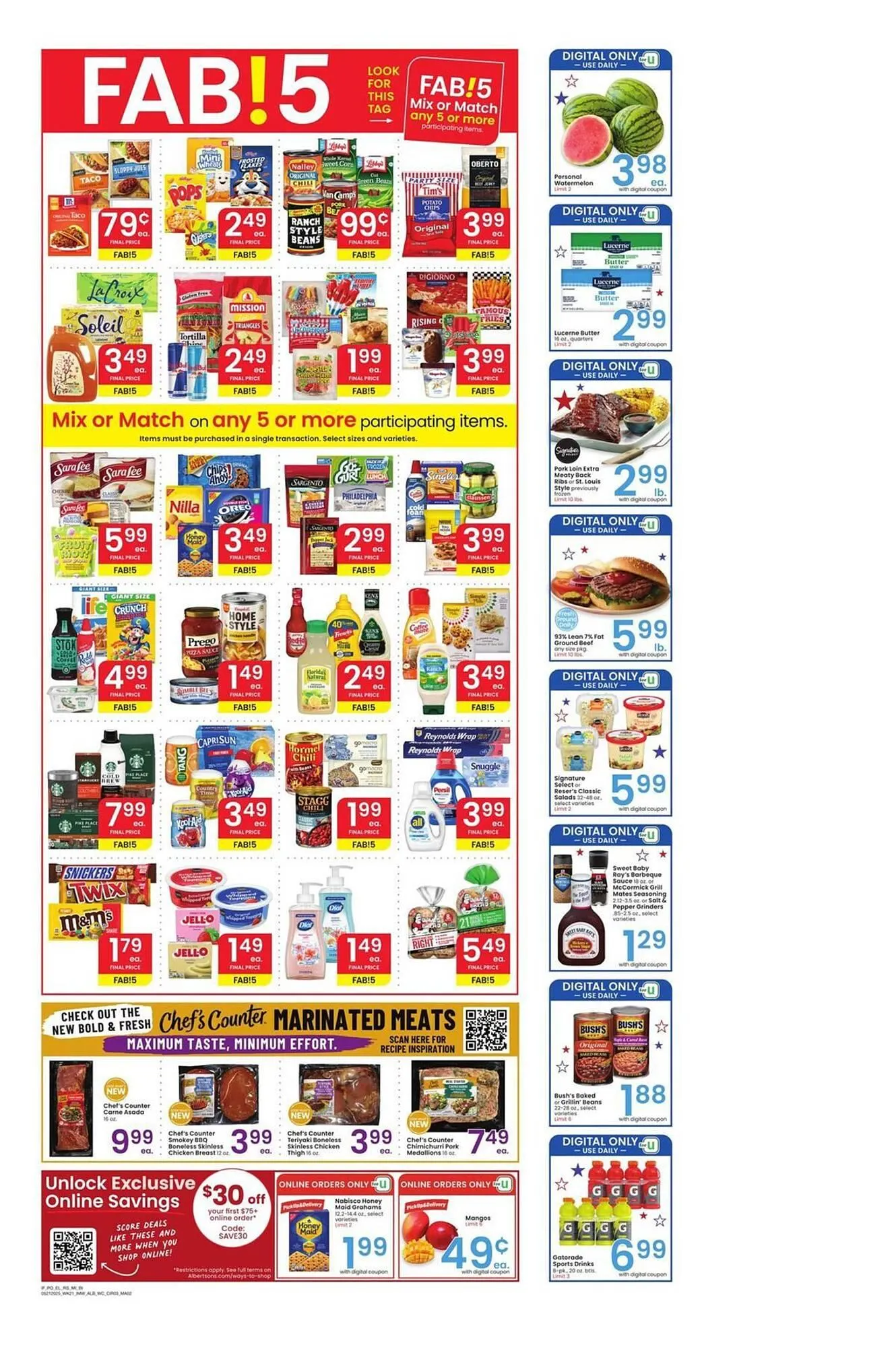 Weekly ad Albertsons Weekly Ad from May 21 to May 27 2025 - Page 2