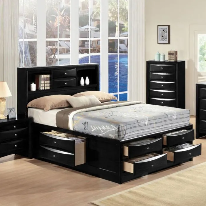 Ireland EK Bed W/Storage