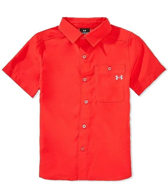 Big Boys Drift Tide Woven Fish Shirt