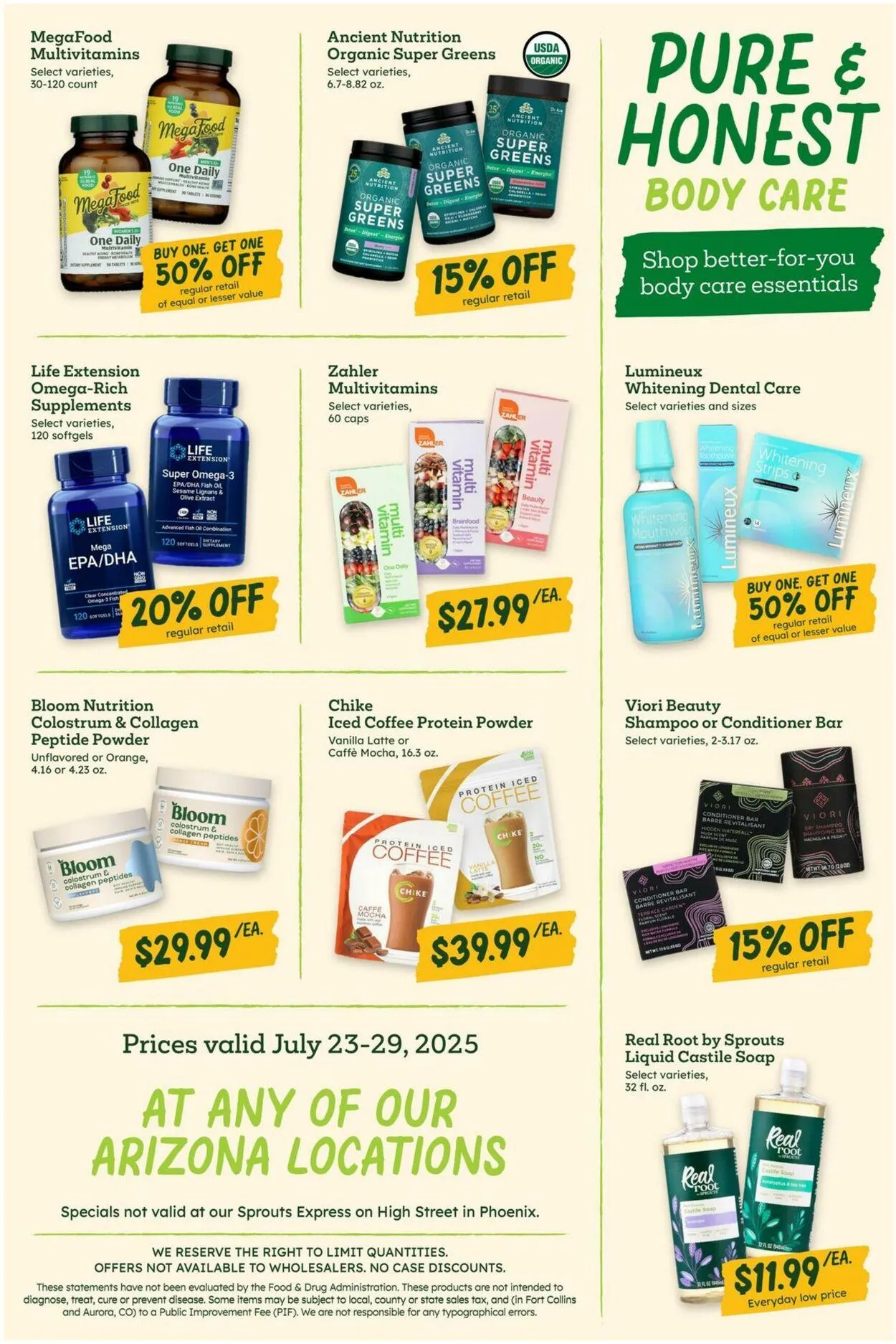 Weekly ad Sprouts Current weekly ad from July 23 to July 29 2025 - Page 10