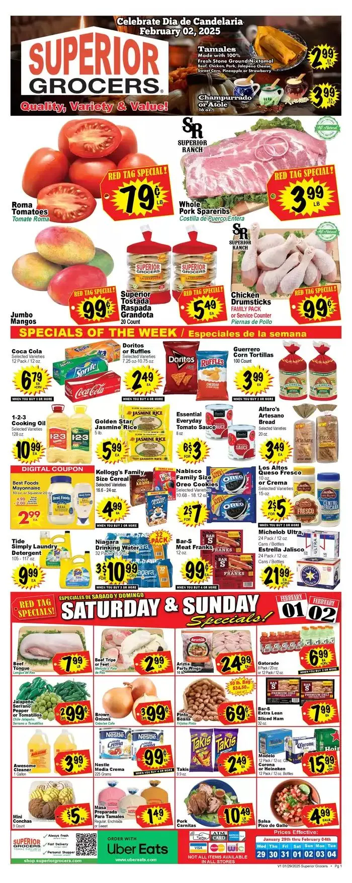 Weekly ad Great offer for all customers from March 12 to March 18 2025 - Page 1
