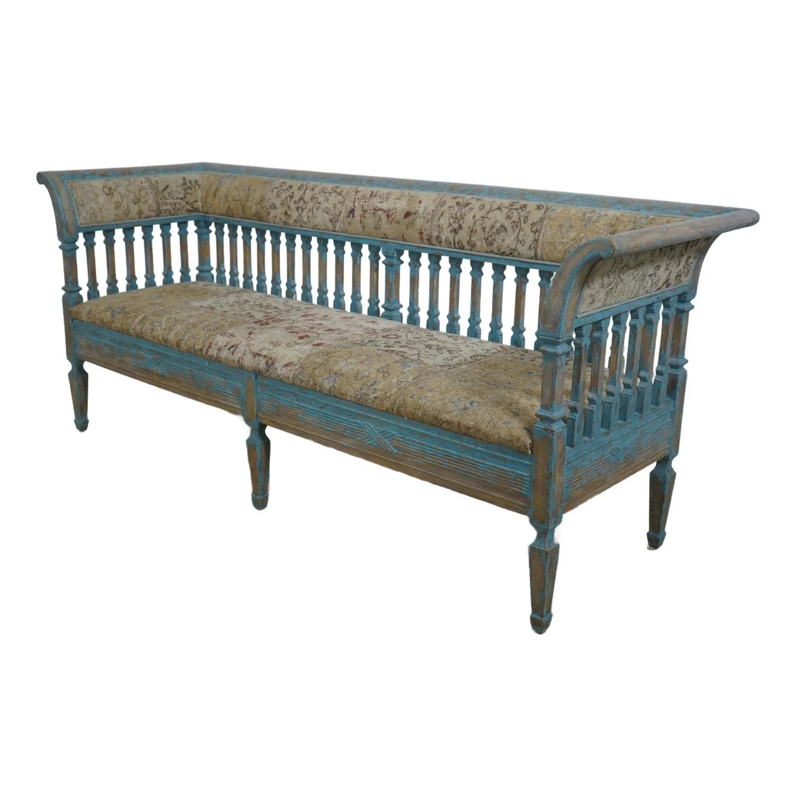 Theodore Alexander Gustavian Design Painted Sofa