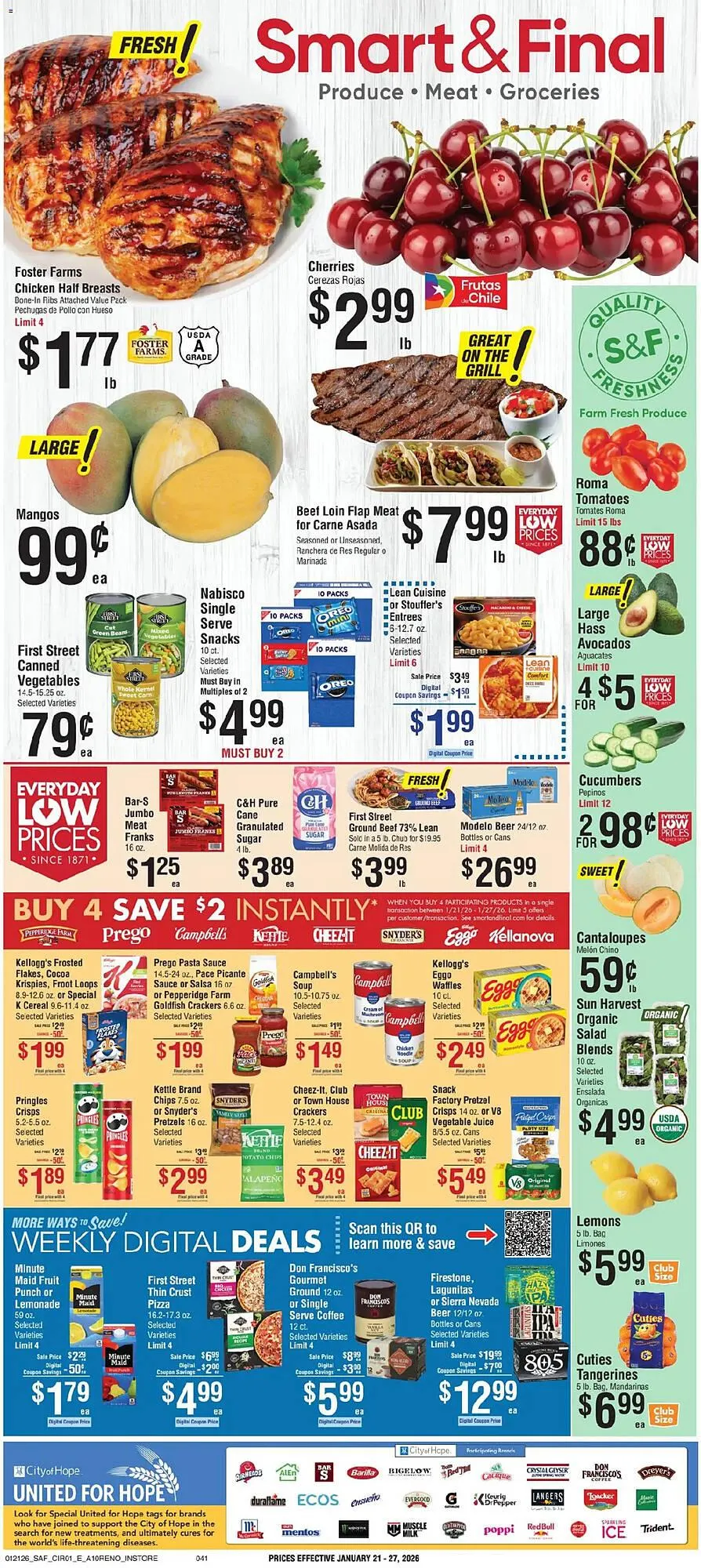 Weekly ad Smart & Final weekly ad from January 21 to January 27 2026 - Page 1