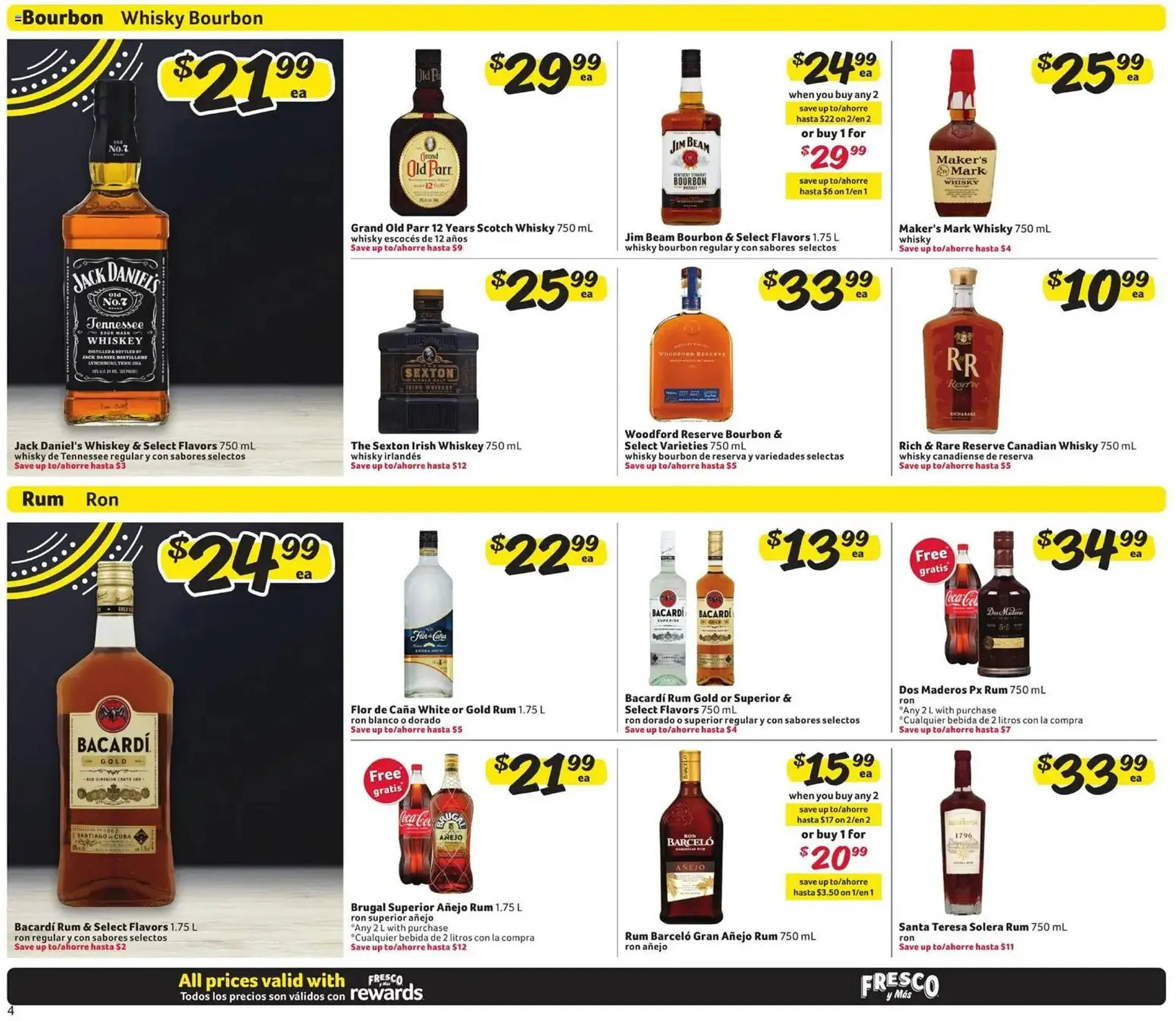 Weekly promotion Fresco y Más weekly ad spanning from December 1 to January 4 2026 - Page 4 for Catalogue 365