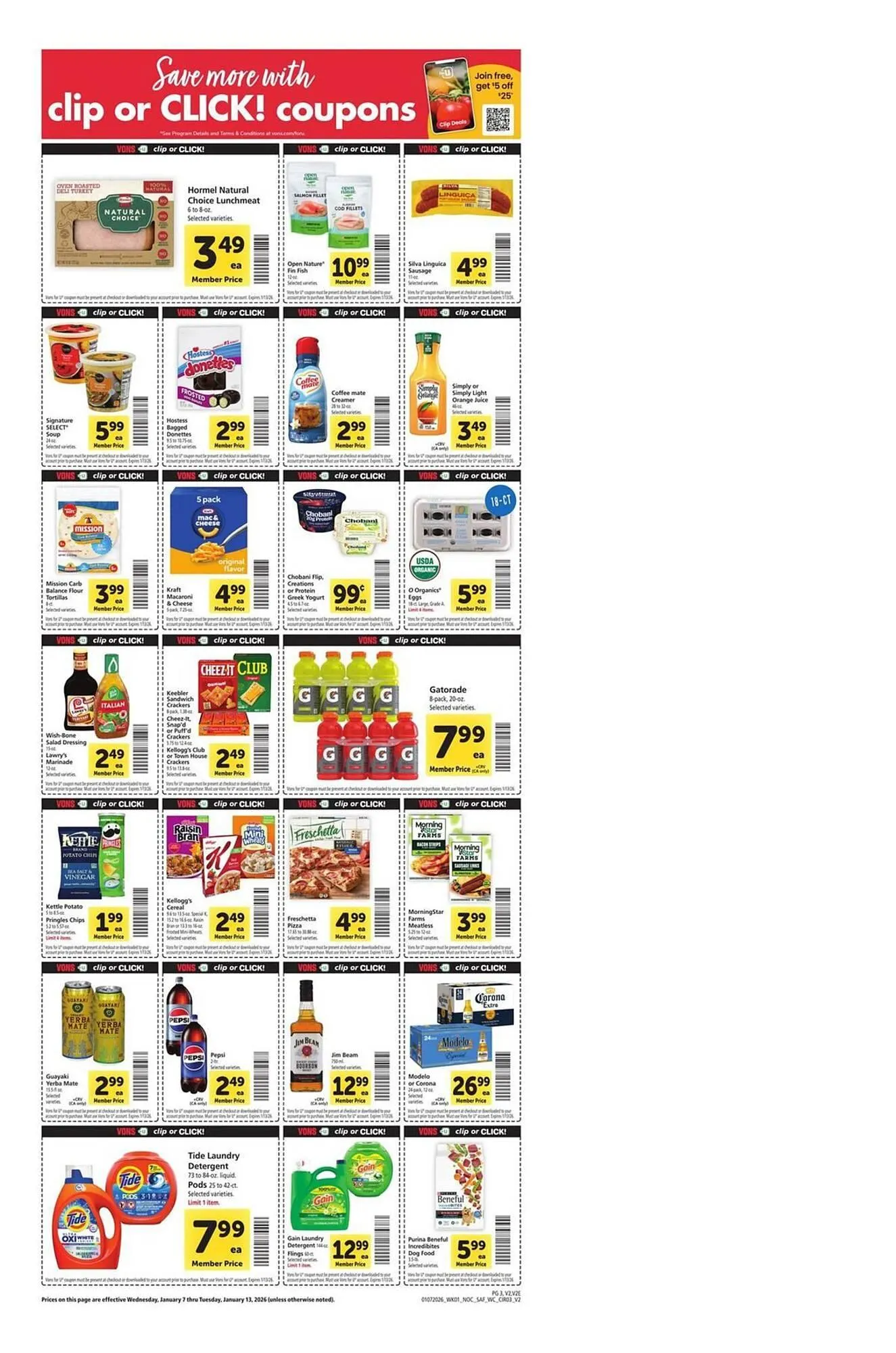 Weekly ad Vons weekly ad from January 7 to January 13 2026 - Page 5