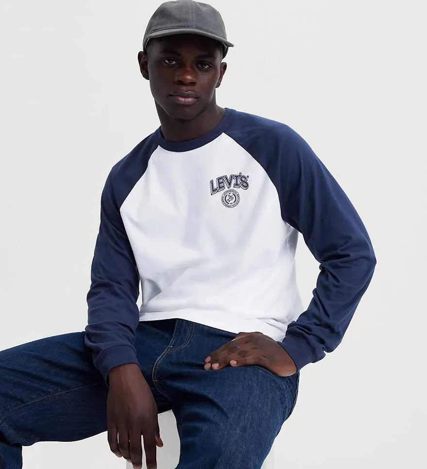 Long Sleeve Graphic Raglan Tee