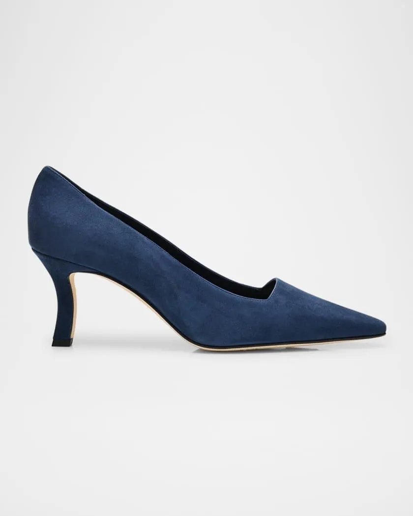 Moiralo Suede Pumps