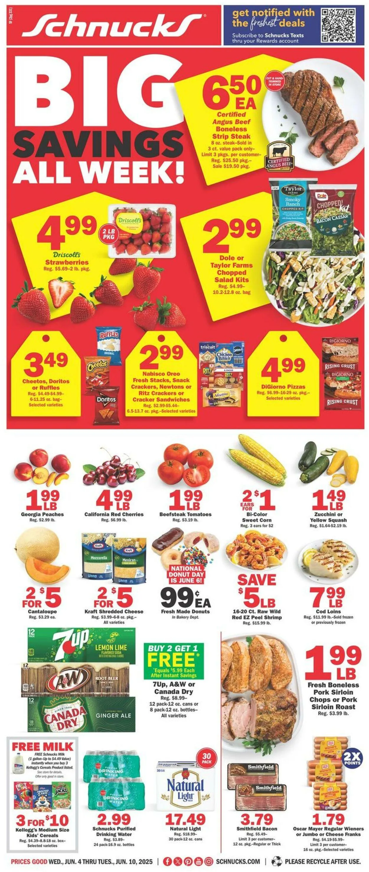 Weekly ad Schnucks Current weekly ad from June 4 to June 10 2025 - Page 1
