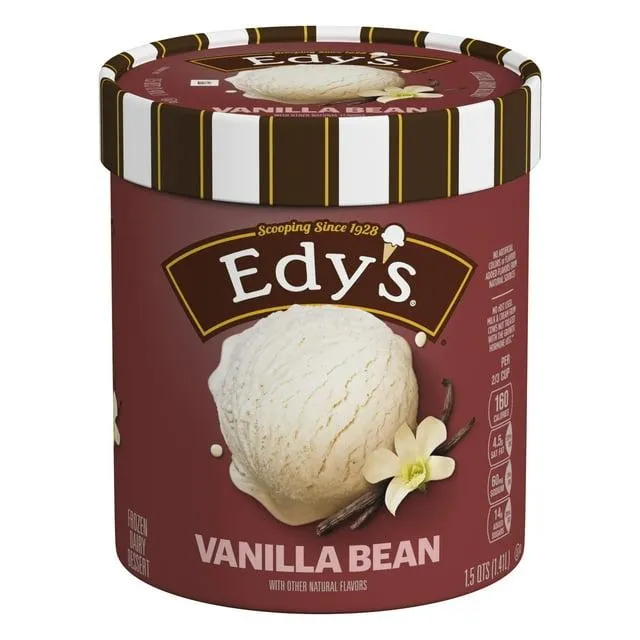 Edy’s/Dreyer’s Vanilla Bean, 1.5 Qt