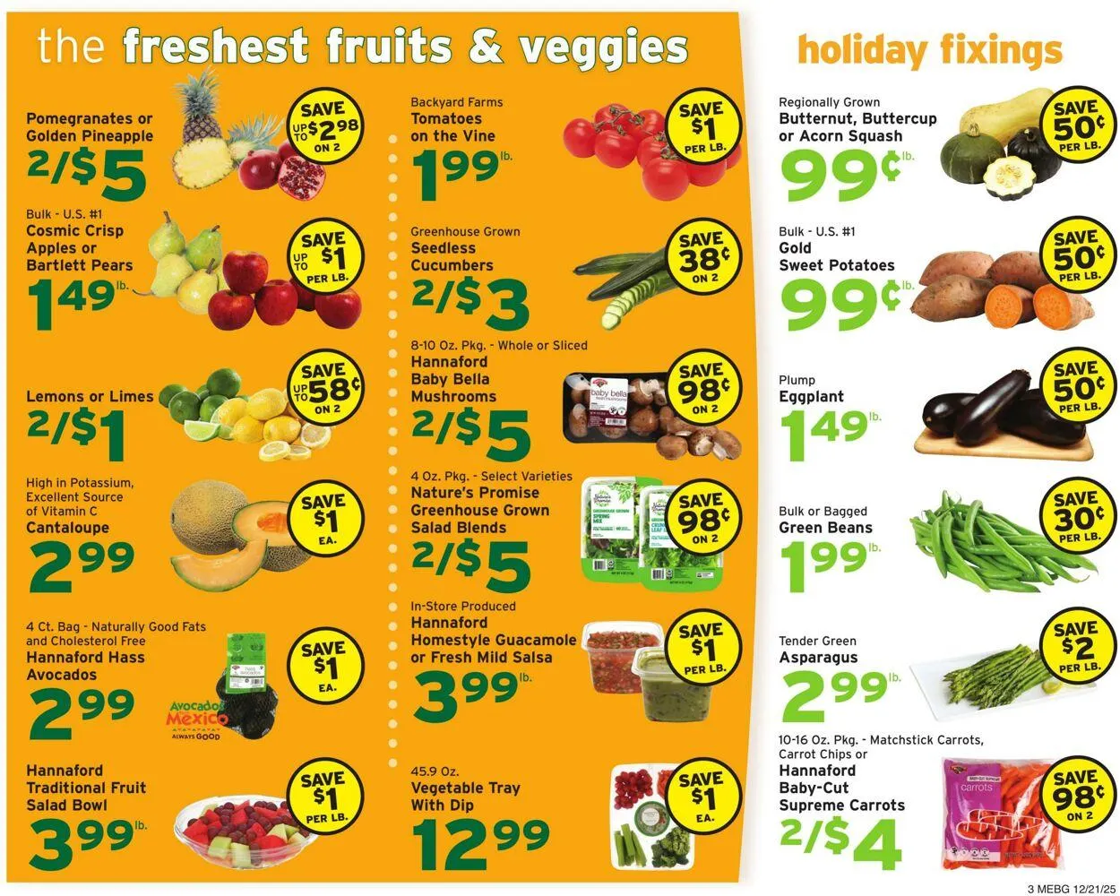 Weekly ad Hannaford Current weekly ad from December 21 to December 27 2025 - Page 3