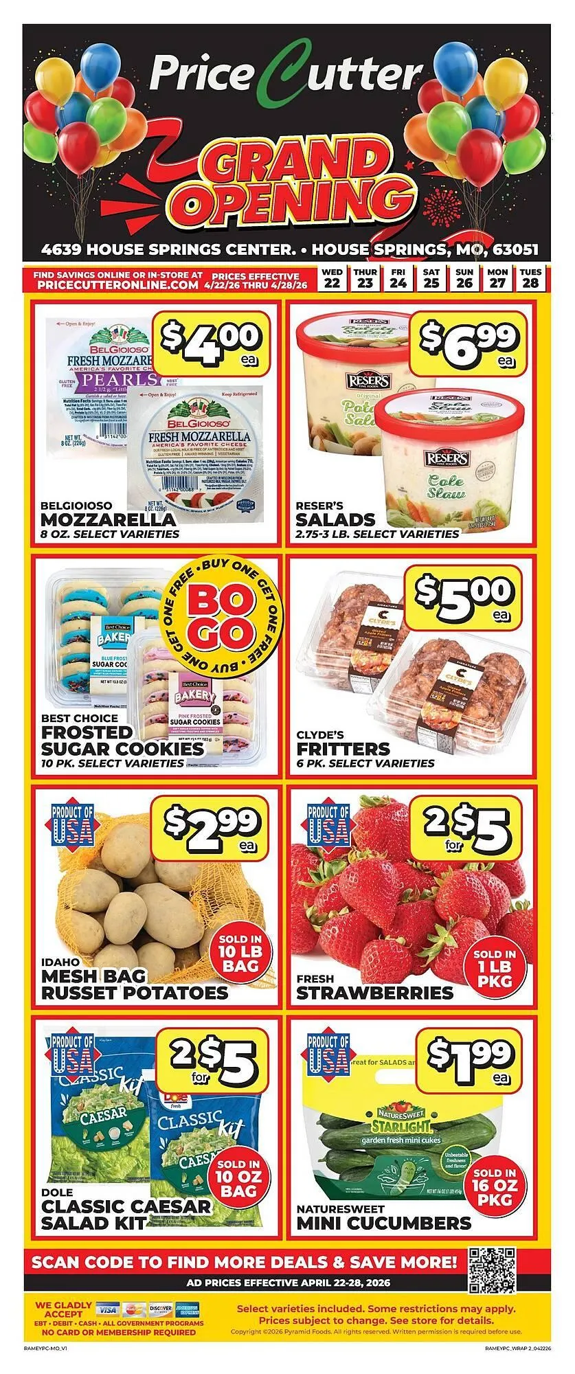 Weekly ad Price Cutter weekly ad from April 24 to April 26 2026 - Page 2