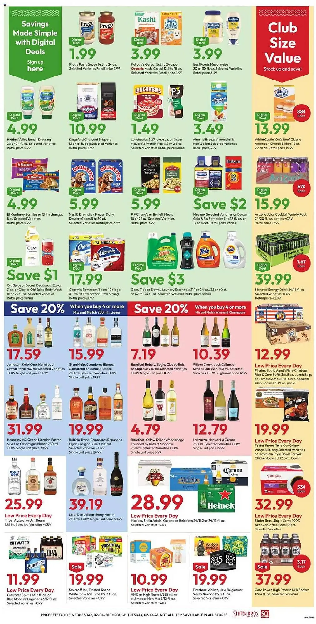 Weekly ad Stater Bros weekly ad from February 4 to February 11 2026 - Page 4