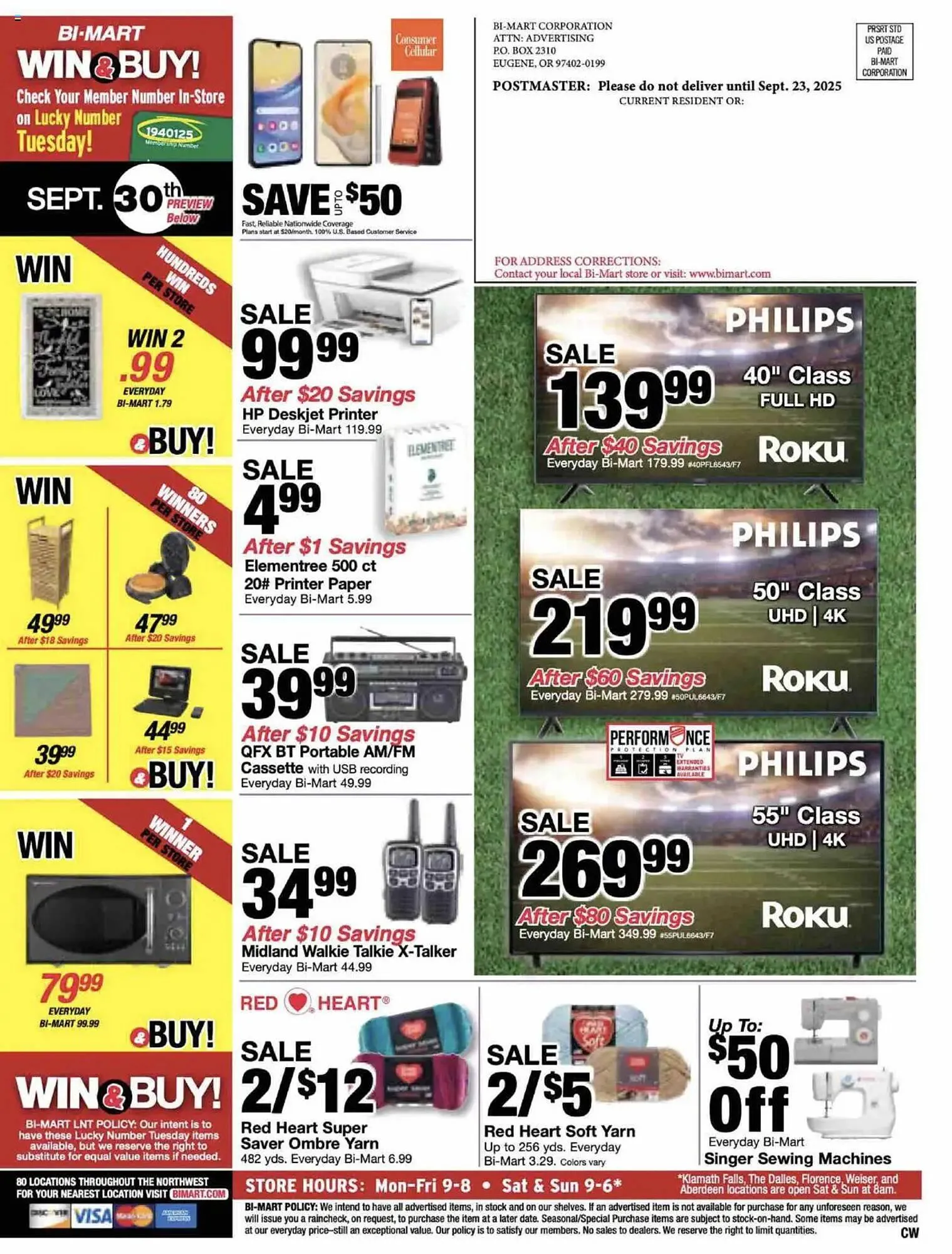 Weekly ad Bi-Mart weekly ad from September 23 to October 14 2025 - Page 12