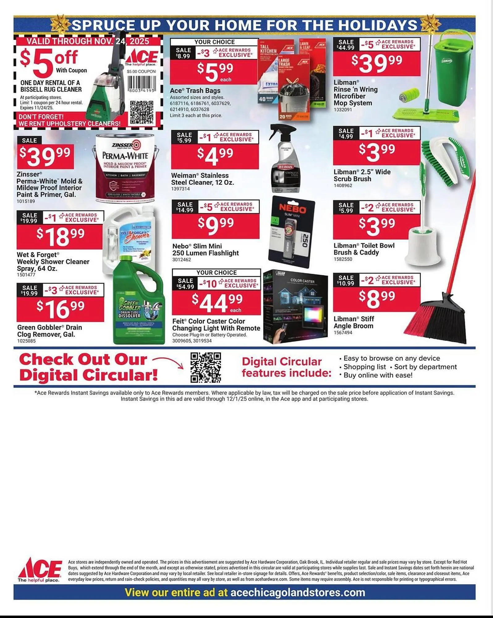 Weekly ad Ace Hardware flyer from November 11 to November 24 2025 - Page 7
