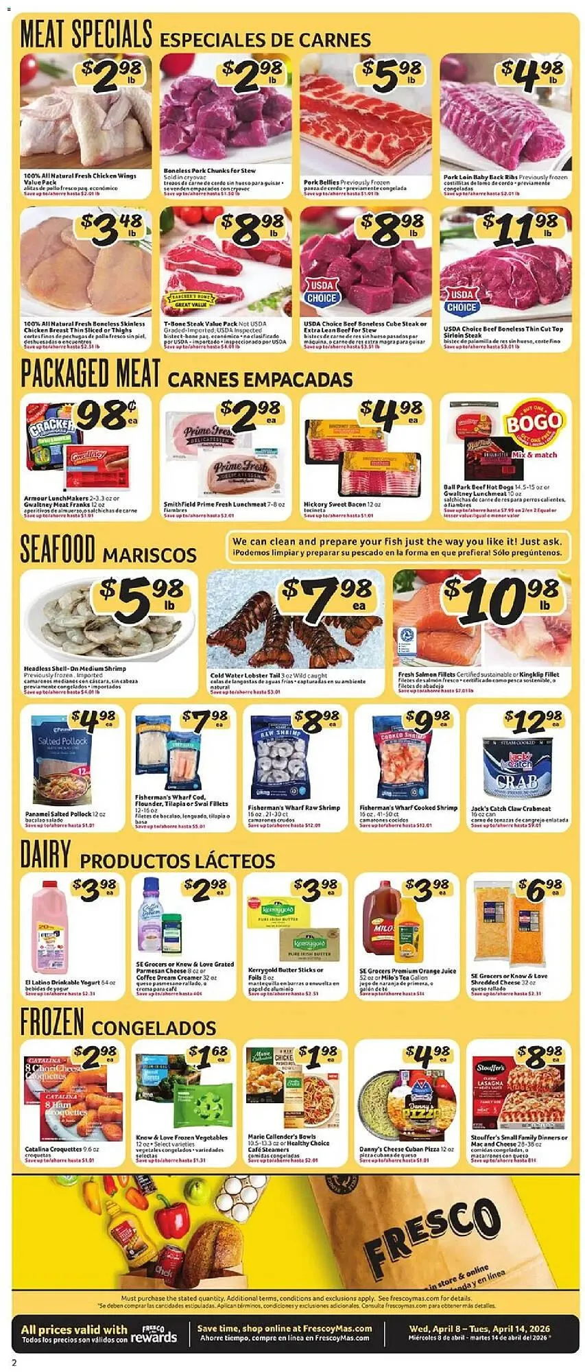 Weekly ad Fresco y Más weekly ad from April 8 to April 14 2026 - Page 2