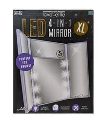 4-In-1 LED Mirror