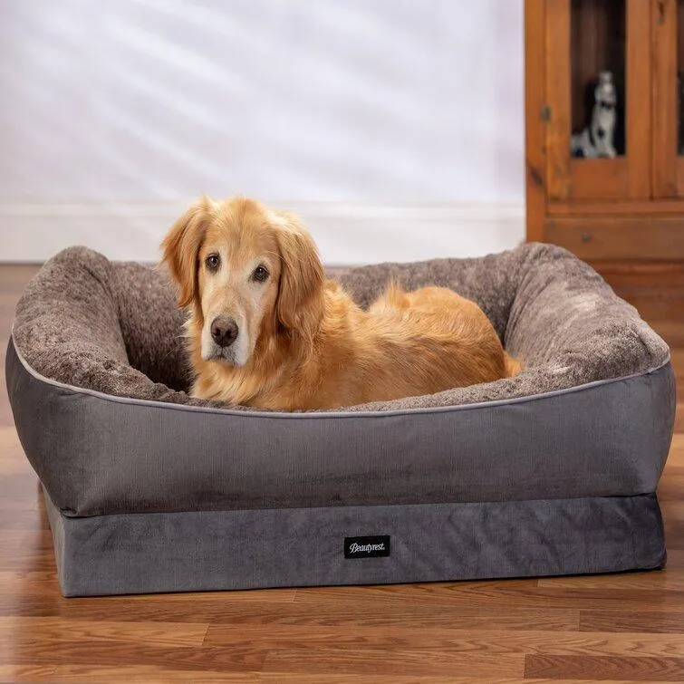 Beautyrest Ultra Plush Cuddler Pet Bed