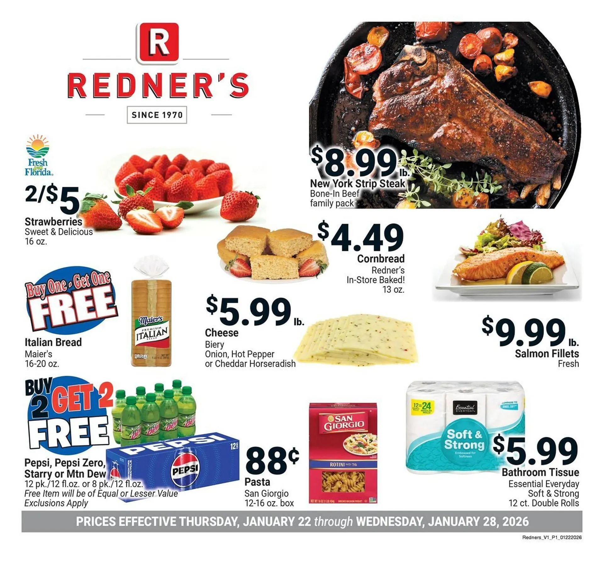 Redners Warehouse weekly ad - 1