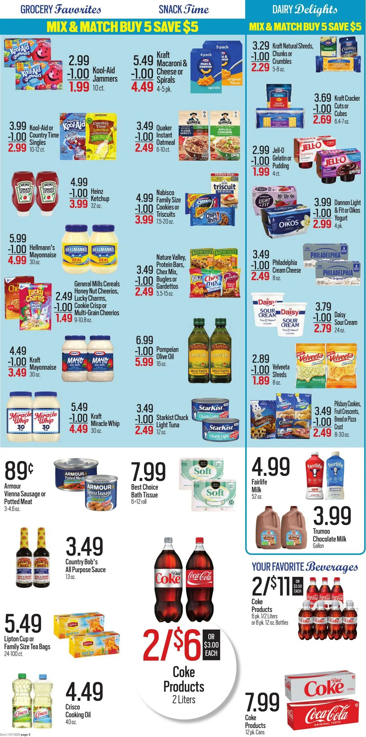 Weekly ad Dot's Market from July 28 to August 4 2025 - Page 2