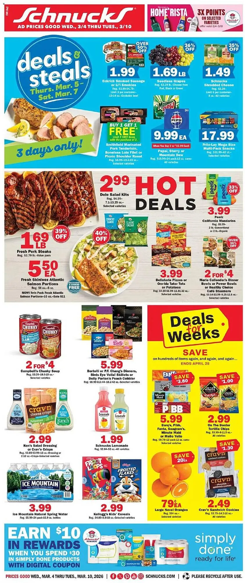 Weekly ad Schnucks weekly ad from March 4 to March 10 2026 - Page 1