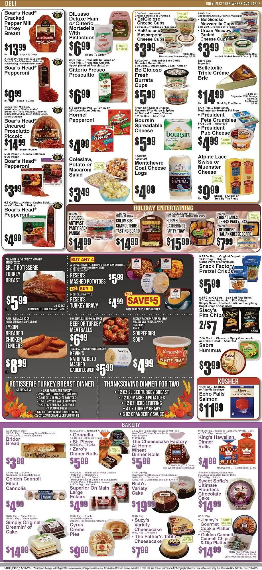 Weekly ad The Food Emporium circular from November 11 to November 27 2025 - Page 8