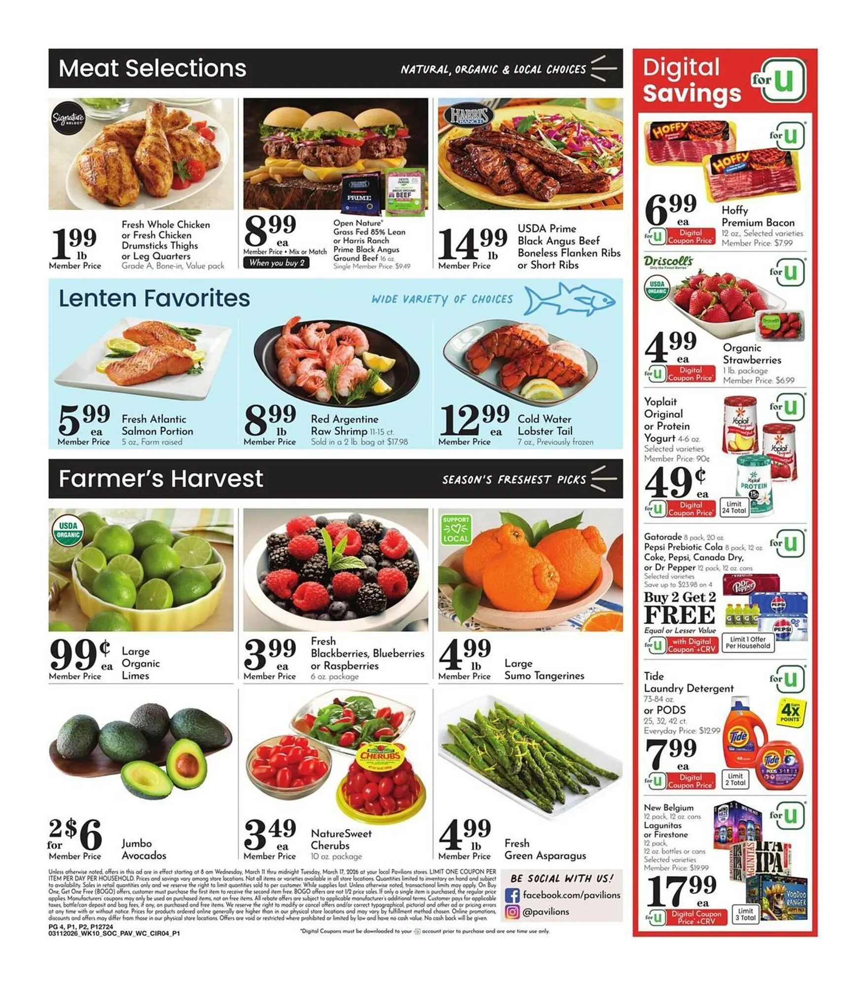 Weekly ad Pavilions weekly ad from March 11 to March 17 2026 - Page 4