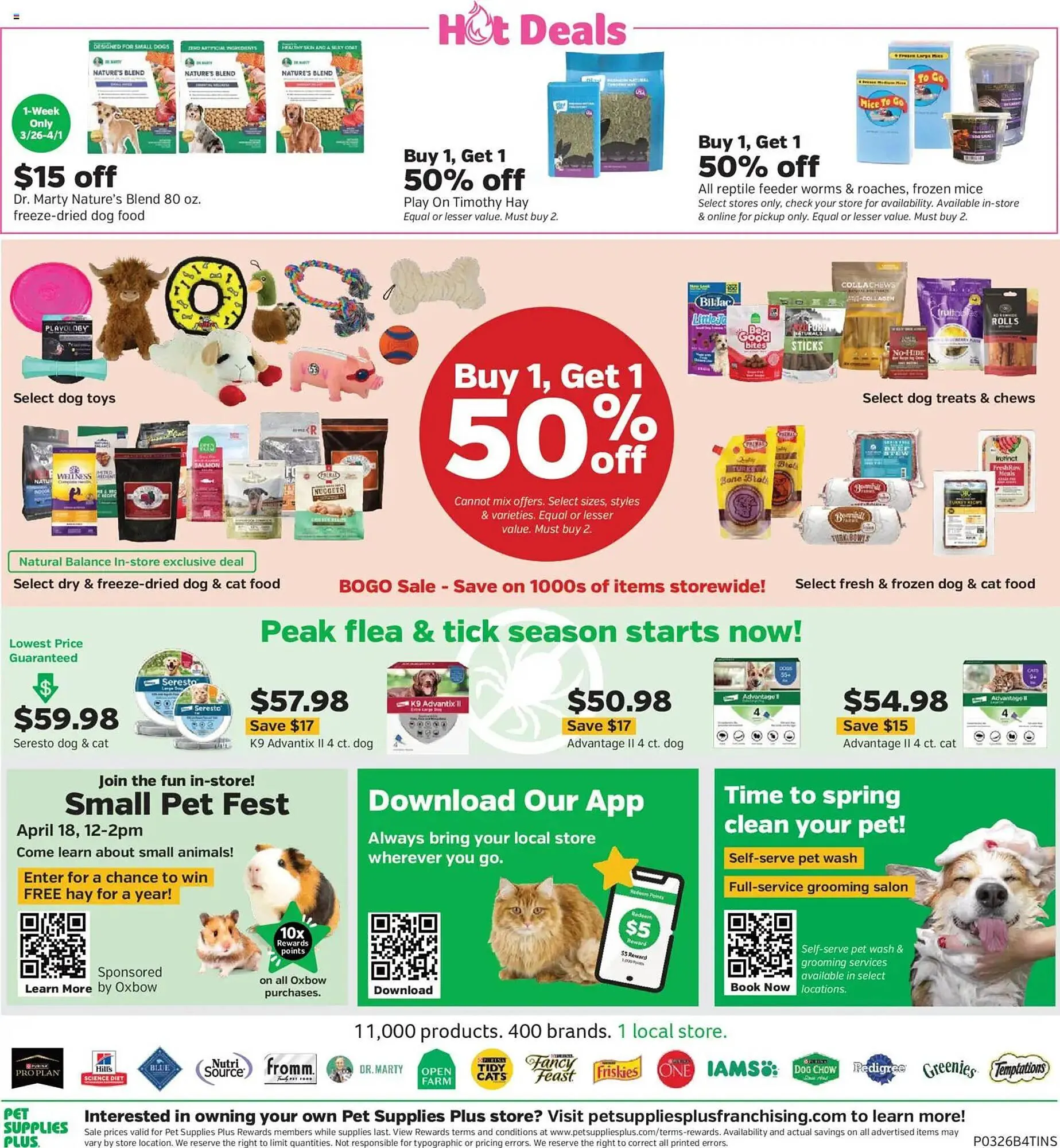 Weekly ad Pet Supplies Plus flyer from March 26 to April 30 2026 - Page 4