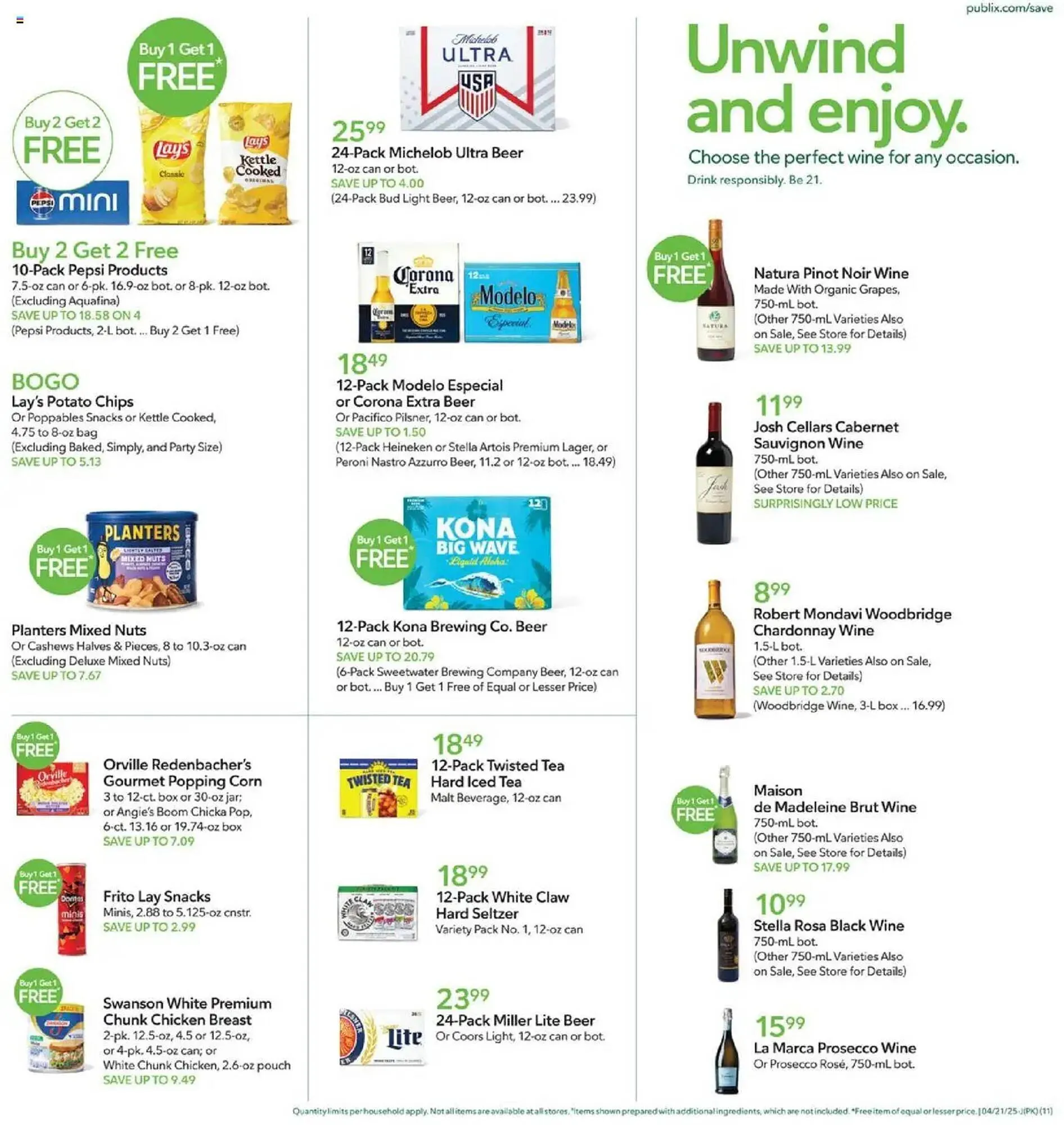 Weekly ad Publix Weekly Ad from April 20 to April 21 2025 - Page 11