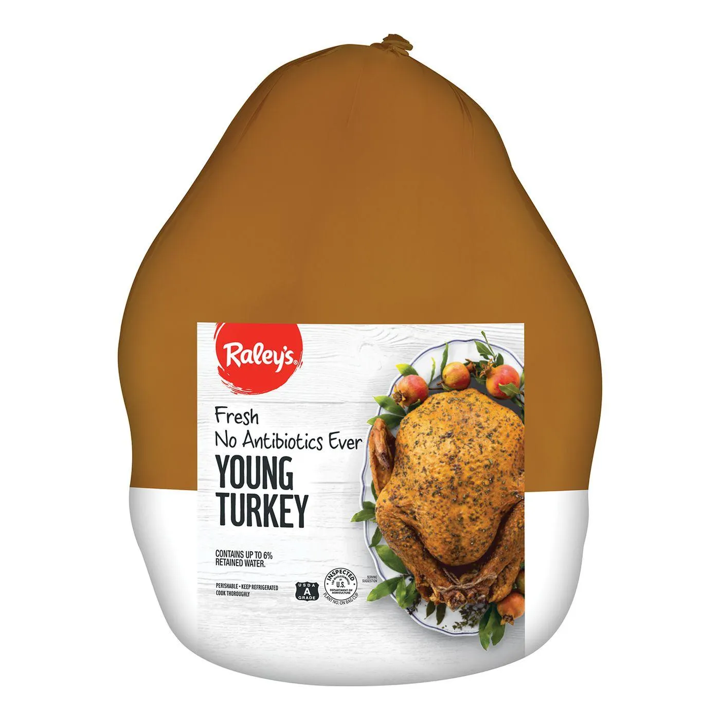 Raley's Fresh Young Turkey (20-24lbs) Limit 1