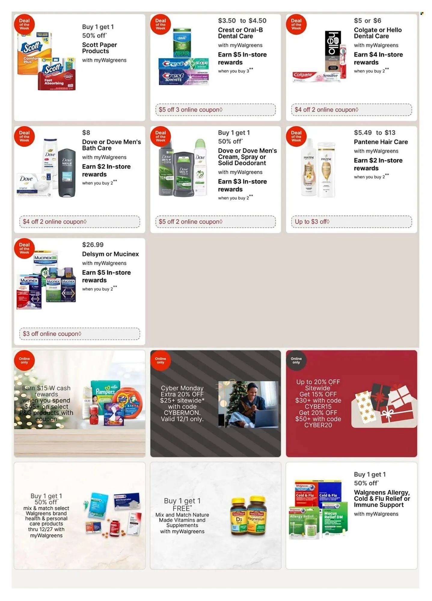 Weekly promotion Walgreens weekly ad spanning from November 30 to December 6 2025 - Page 7 for Catalogue 365