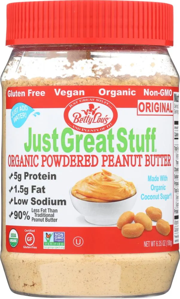 Just Great Stuff Peanut Butter Pwdrd Org 6.43z