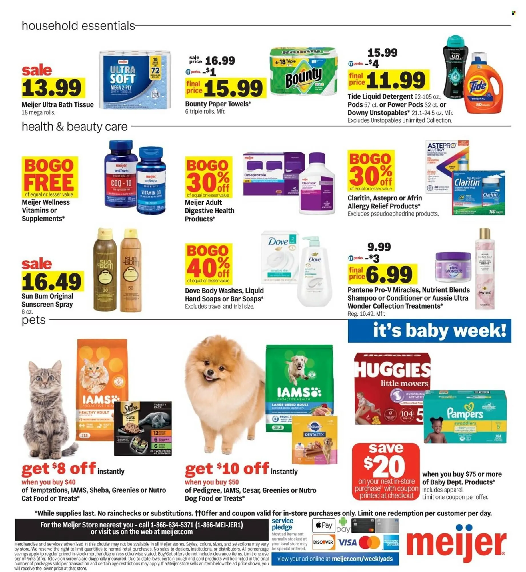 Weekly promotion Meijer weekly ad spanning from May 6 to May 12 2026 - Page 4 for Catalogue 365