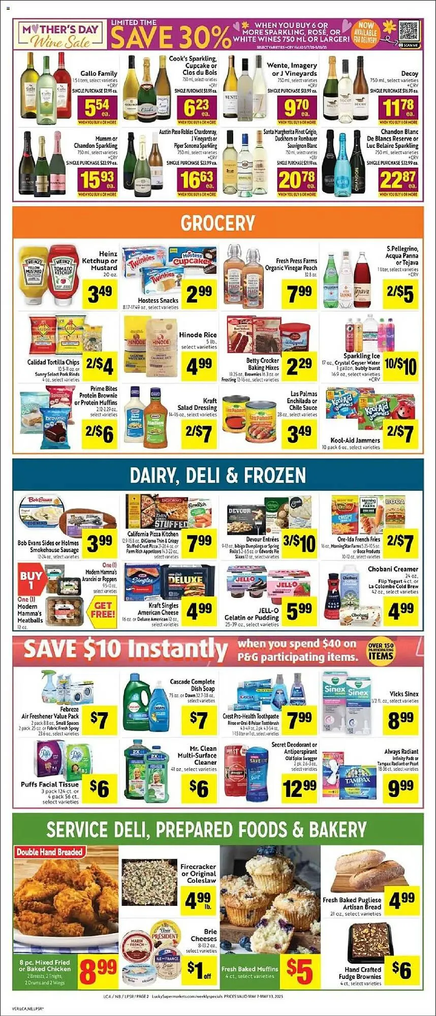 Weekly ad Lucky Supermarkets Weekly Ad from May 7 to May 13 2025 - Page 5