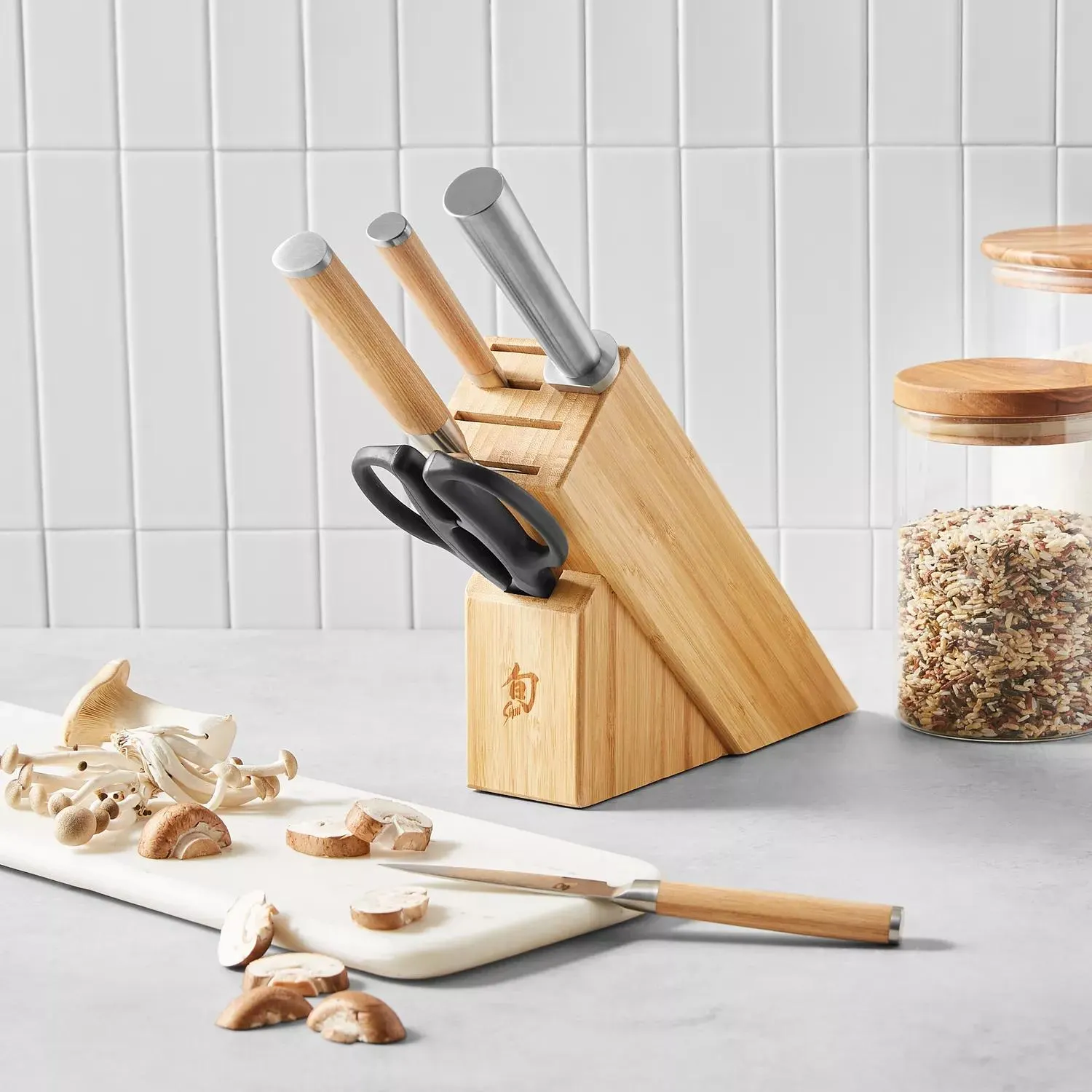 Shun Classic Blonde 6-Piece Block Set