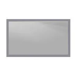Tuscany® Lucca 46"W x 32"H Gray Framed Mirror