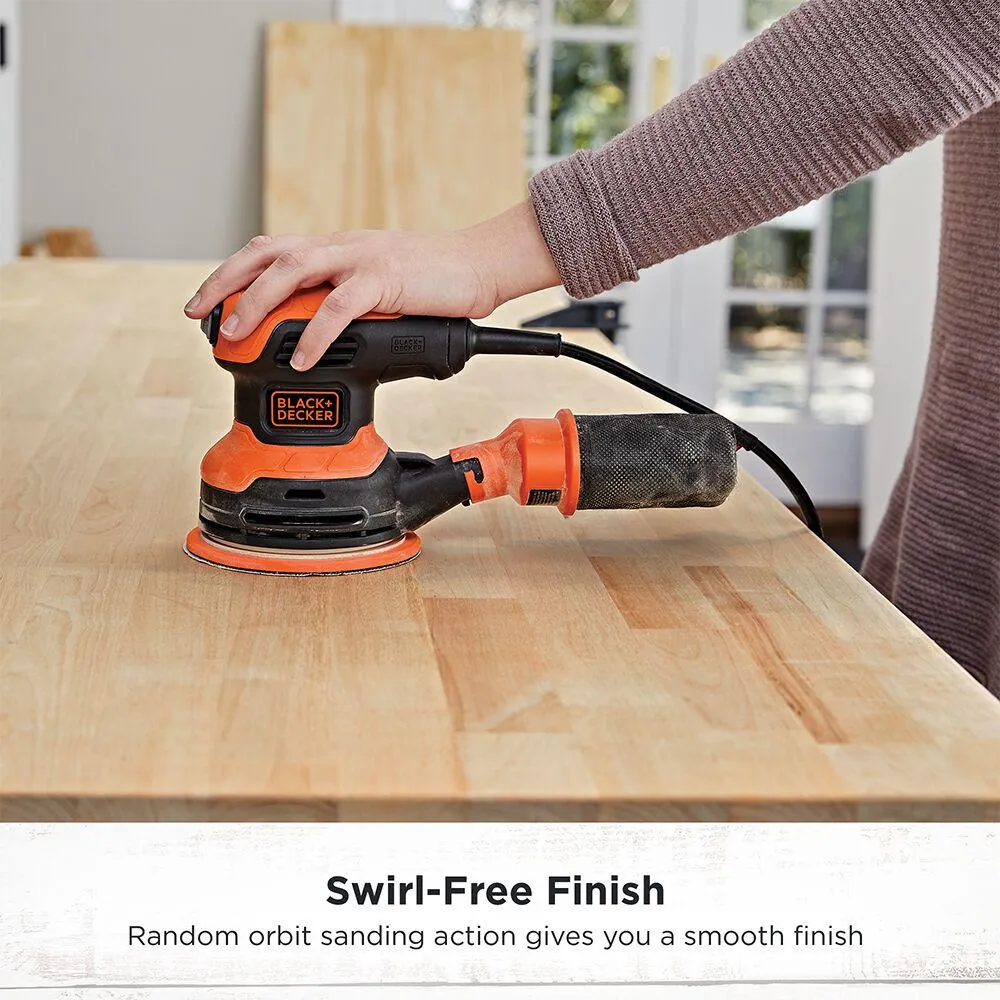 Random Orbit Sander, 5-Inch, 2.4-Amp