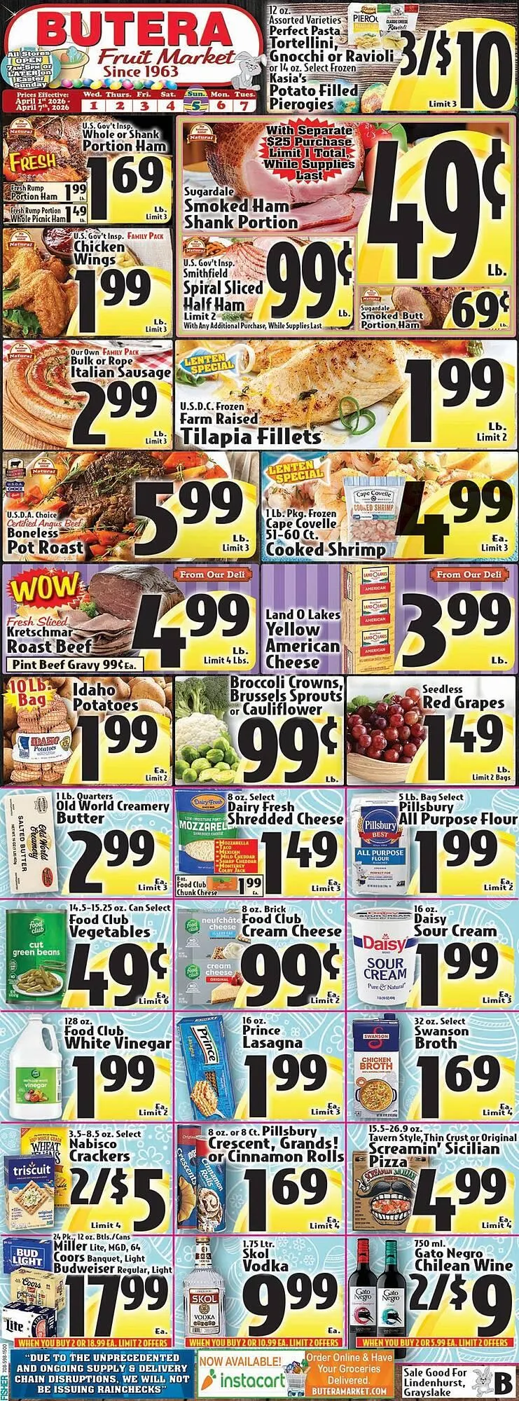 Weekly ad Butera weekly ad from April 1 to April 7 2026 - Page 1