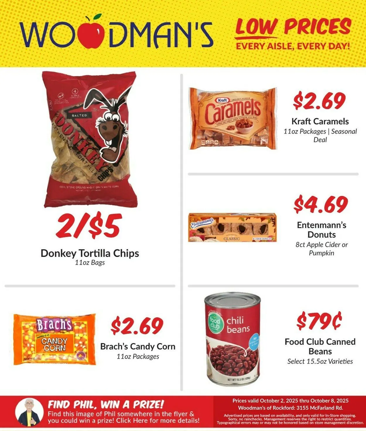 Weekly ad Woodman's Market - ROCKFORD, IL from October 2 to October 8 2025 - Page 1